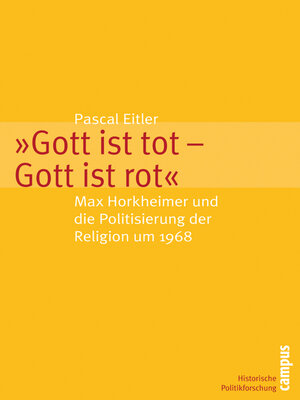 cover image of Gott ist tot--Gott ist rot